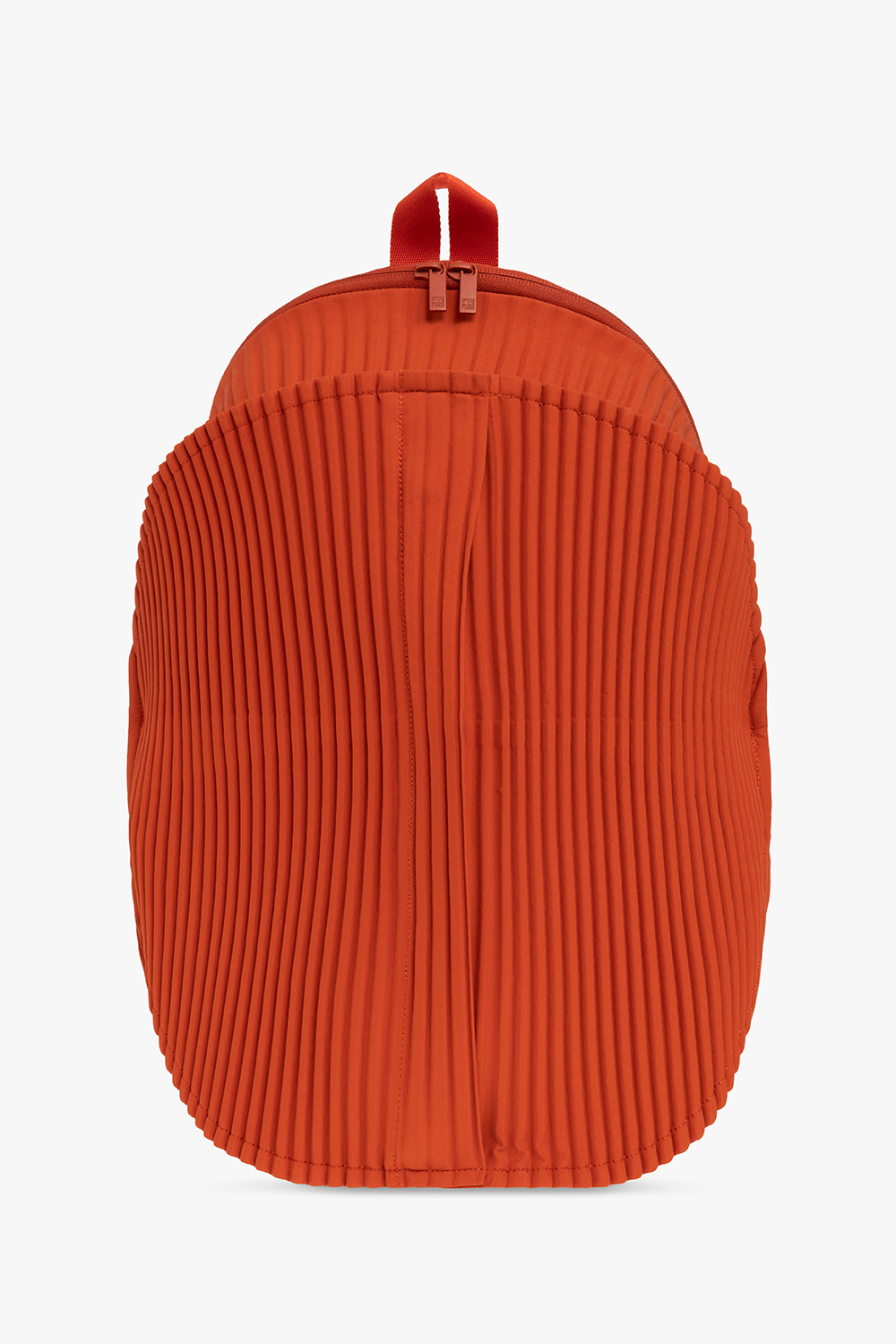 Orange Pleated backpack Issey Miyake Homme Plisse
